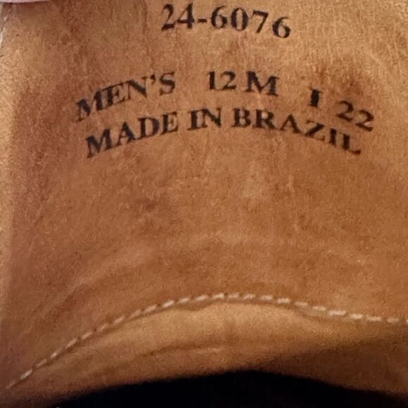 Johnston & Murphy Welch Plain Toe American Full Grain Dress Shoe Euro 46 US 12 - Picture 9 of 13